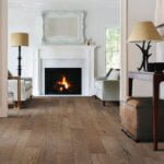 Laminate flooring installation