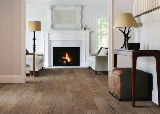 Laminate flooring installation