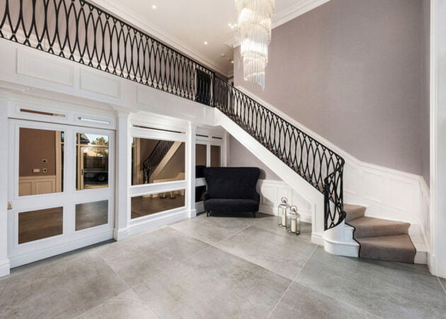 Installatino of ADH Tile Flooring