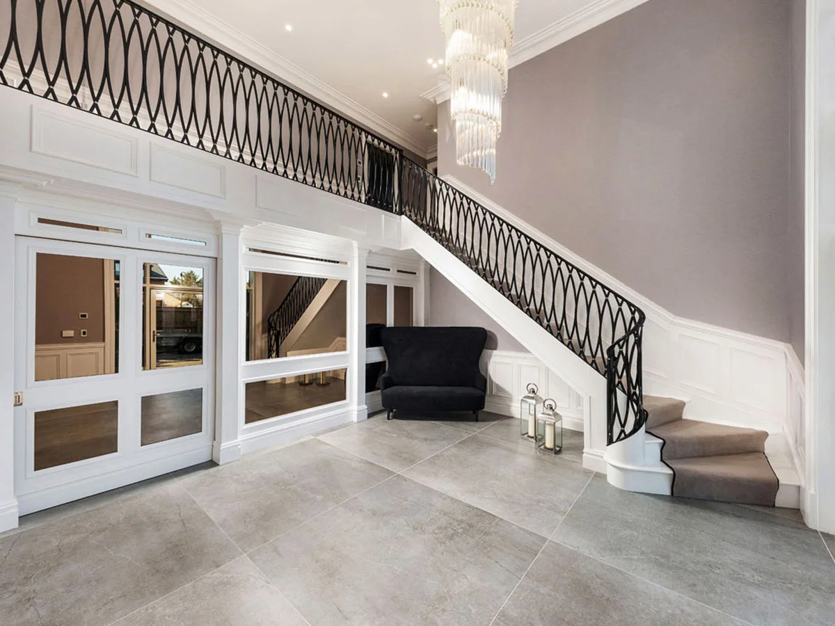 Installatino of ADH Tile Flooring