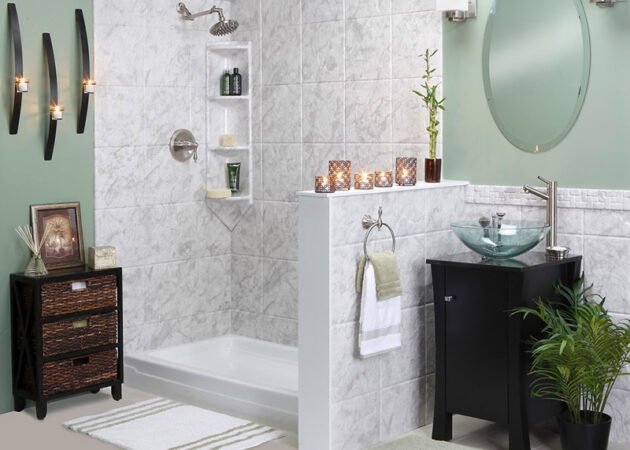 bathroom one day remodel ADH