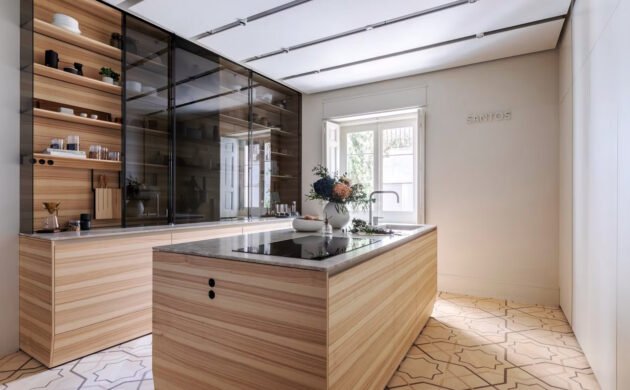 Installation using Natural Stone Countertops