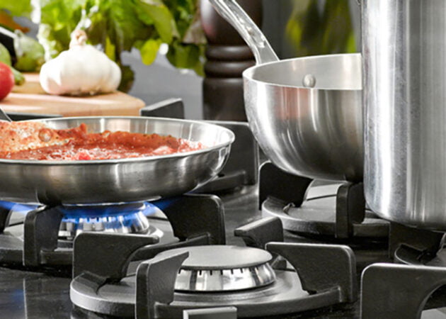 Cooking with Installed PITT Burners