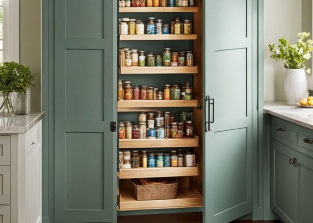 Built In Pantry Cabinet