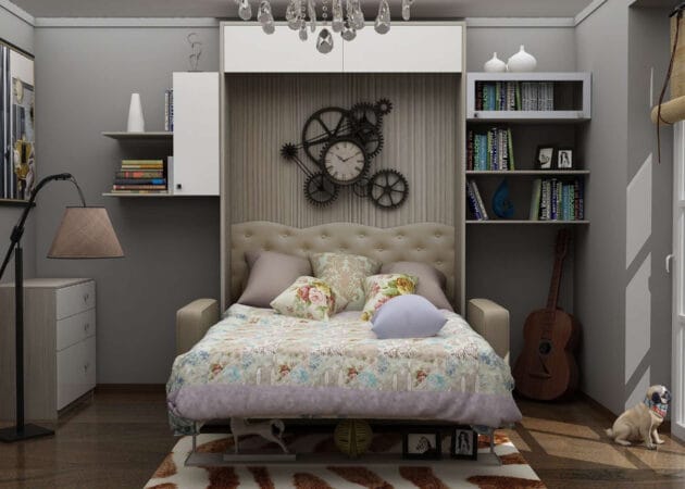 queen bed murphy bed