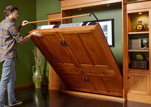 queen murphy bed