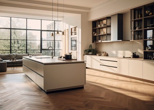 Roseville kitchen island