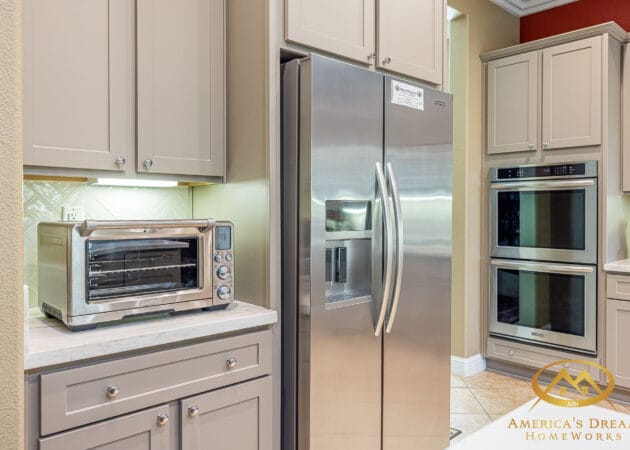 Kitchen cabinet refinisher