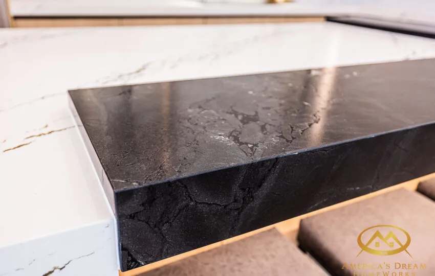 black granite countertops