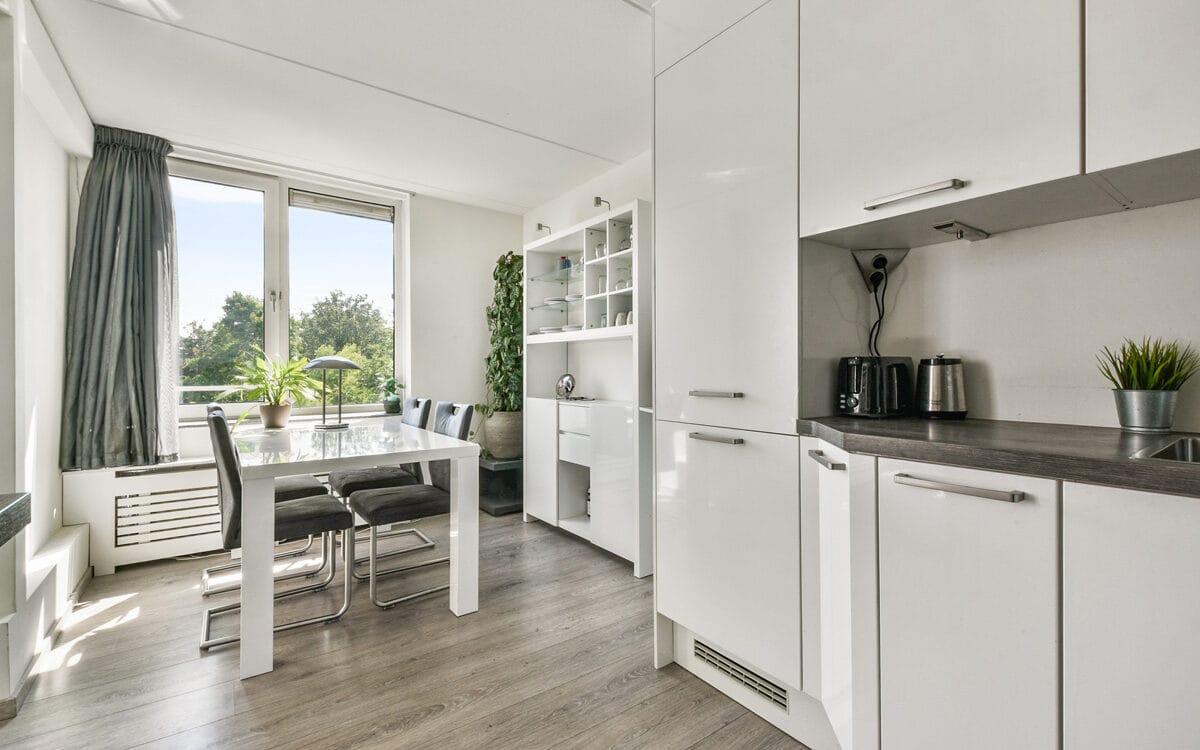 Timeless White Kitchen Cabinets