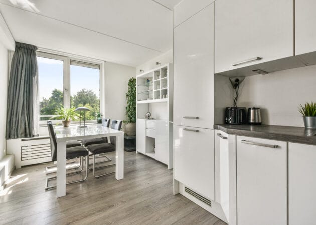 Timeless White Kitchen Cabinets