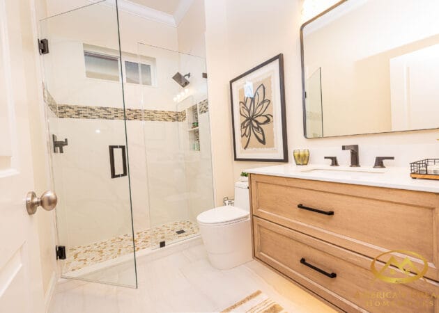 whole bathroom remodel