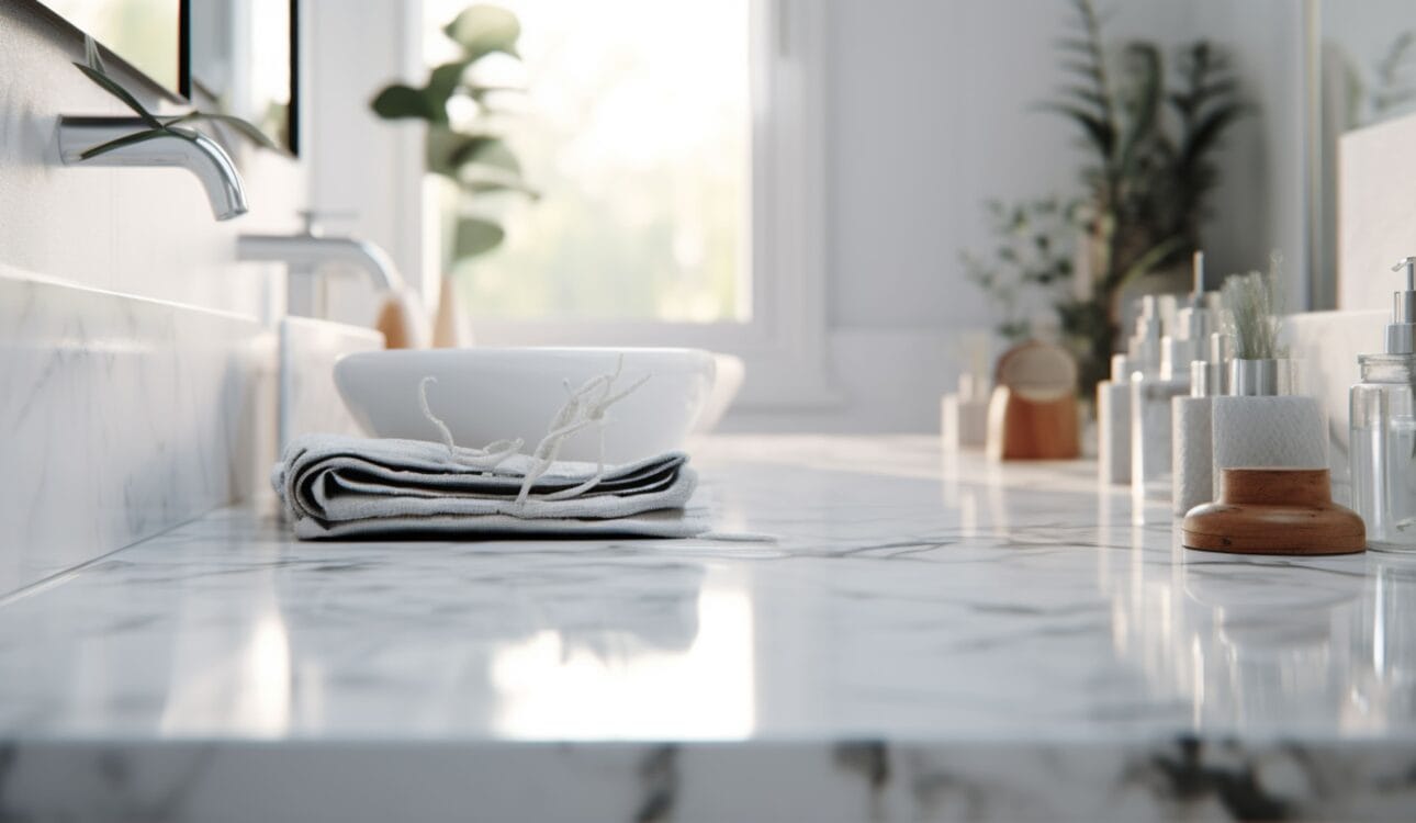 The Perfect Bathroom Countertop