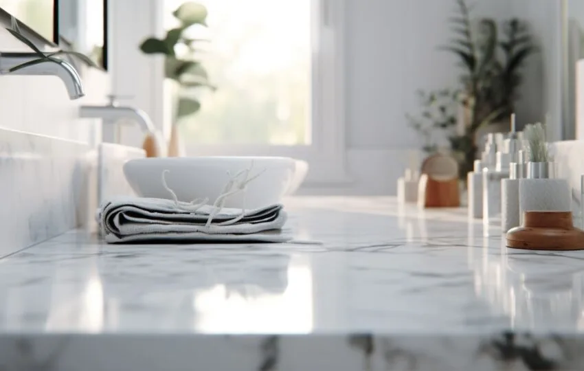 The Perfect Bathroom Countertop