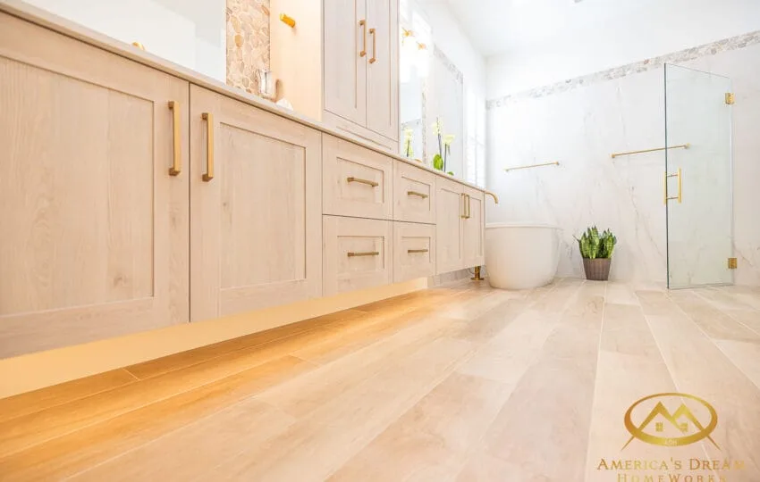 Floating Custom Cabinets