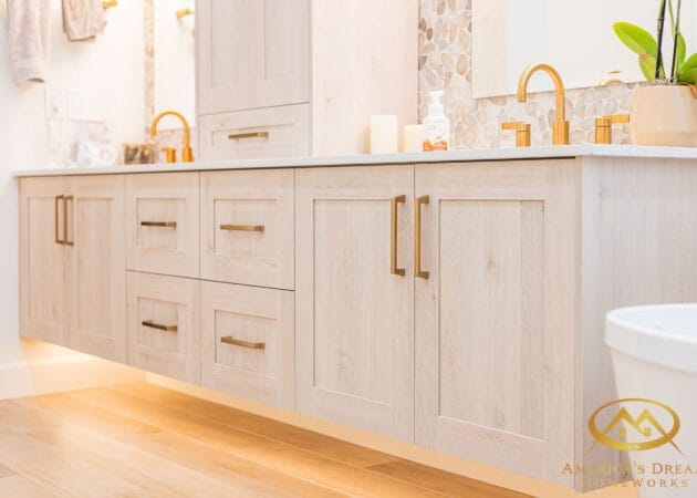 Floating Custom Cabinets