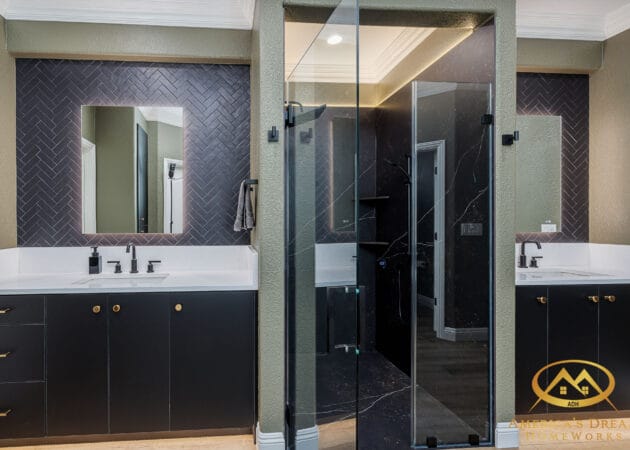 luxury bathroom renovation