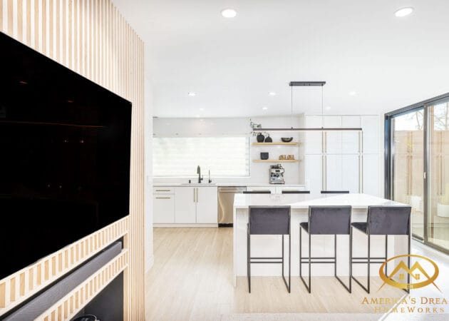 full custom kitchen remodel