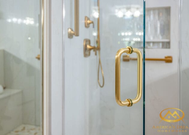 custom shower door