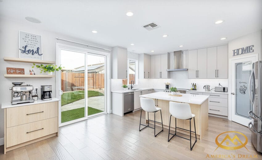 custom kitchen remodel