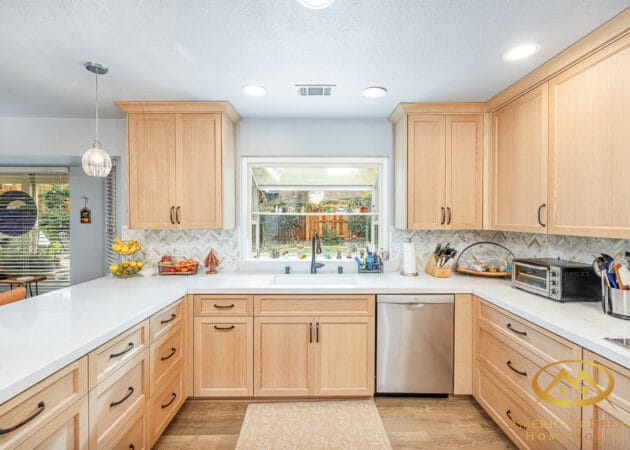 polished quartz counters
