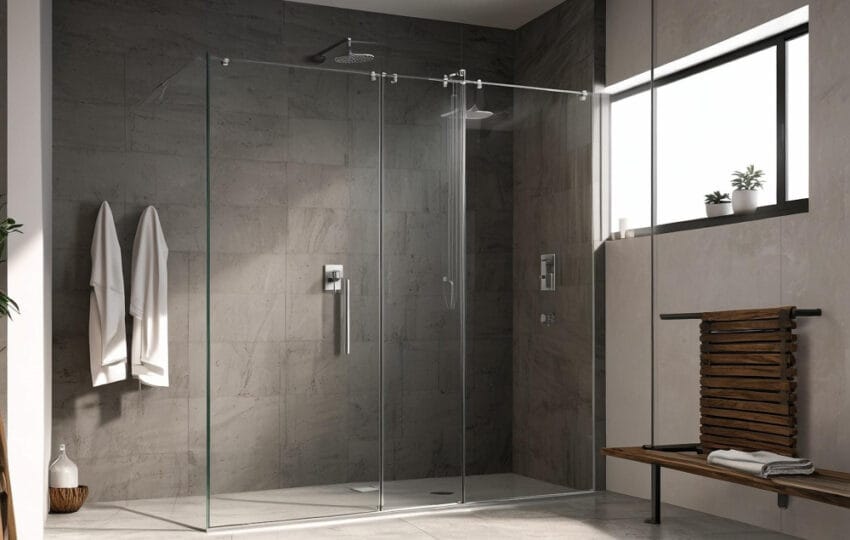 How to convert a bathtub into a walk-in shower