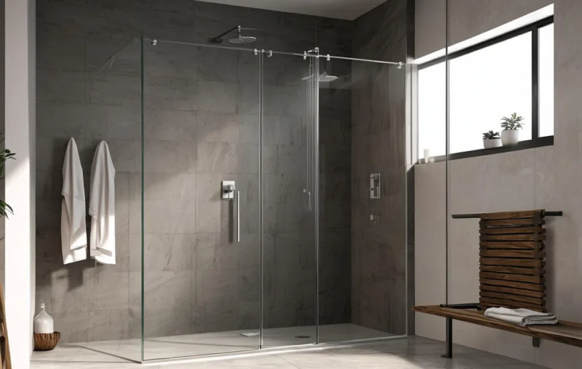 How to convert a bathtub into a walk-in shower