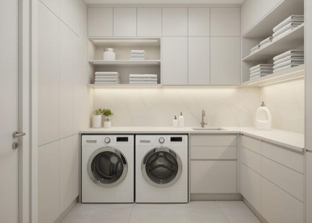 Laundry Room Cabinets Installation in Sacramento: A Sophisticated Upgrade for Practical Luxury
