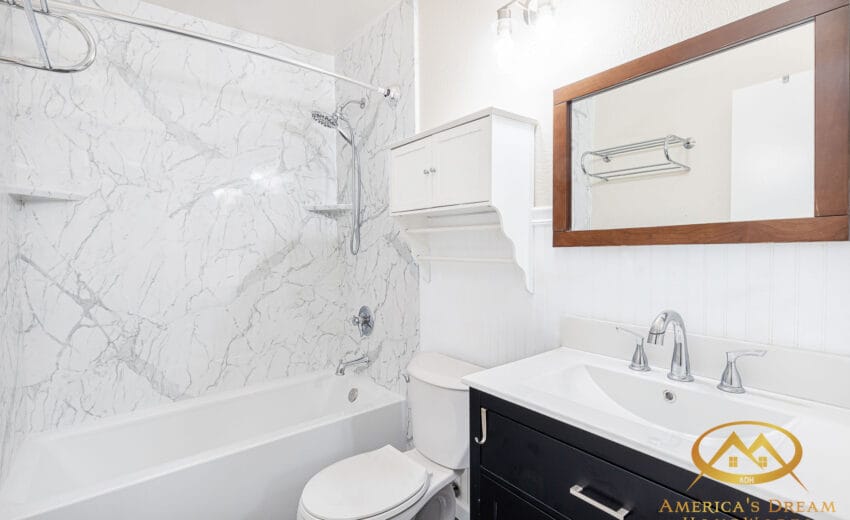 hallway bathroom remodel