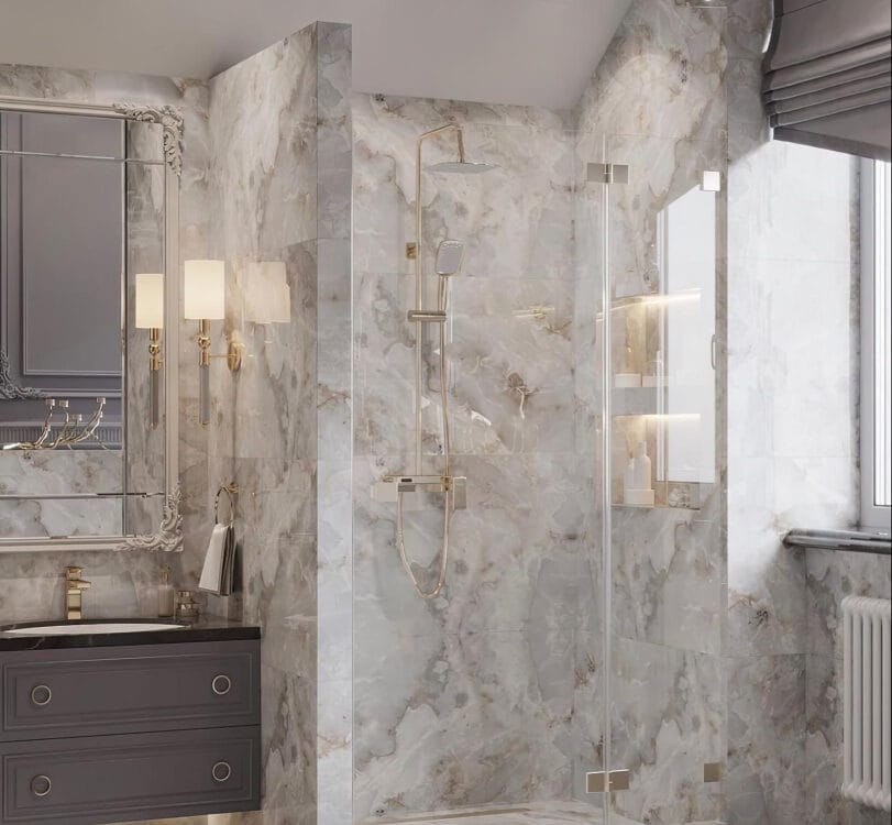 Cultured Marble Shower