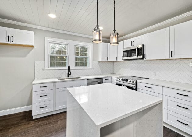 Herringbone Backsplash