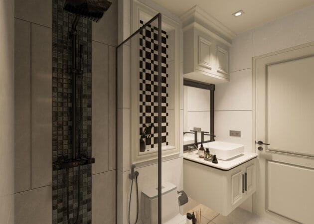 shower surround trim ideas