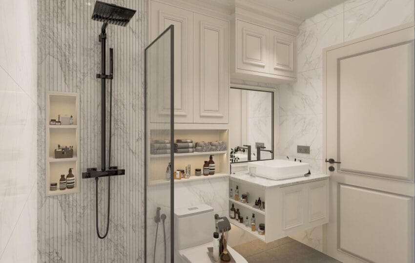 shower surround trim ideas