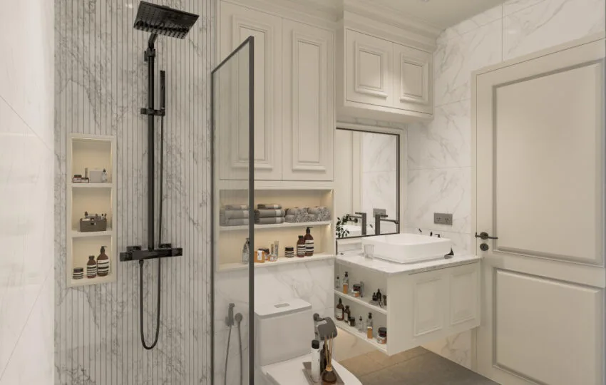 shower surround trim ideas