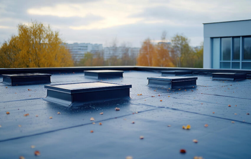 roof materials for flat roof