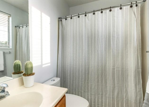 shower curtain liner length