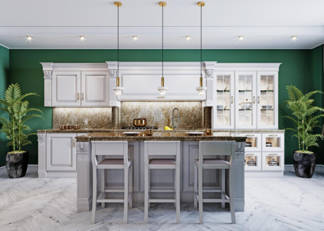 Gray Kitchen Cabinets