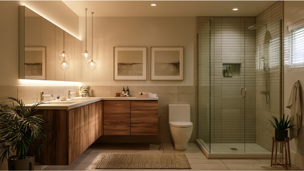 Four Different Projects People Call a Bathroom Remodel