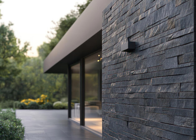 Stone siding