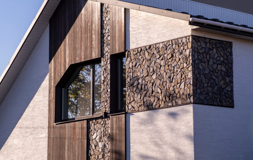 Stone siding