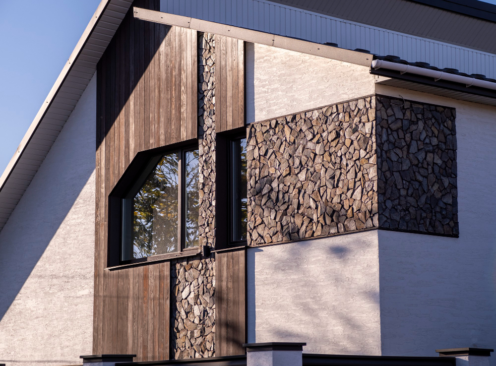 Stone siding
