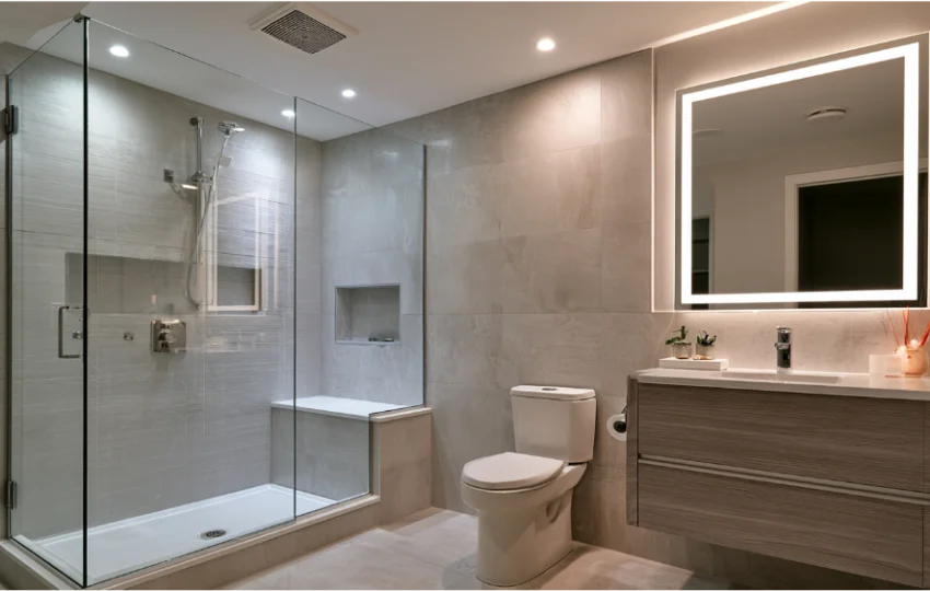 Basement Bathroom Remodel Plan What's Below the Tile First