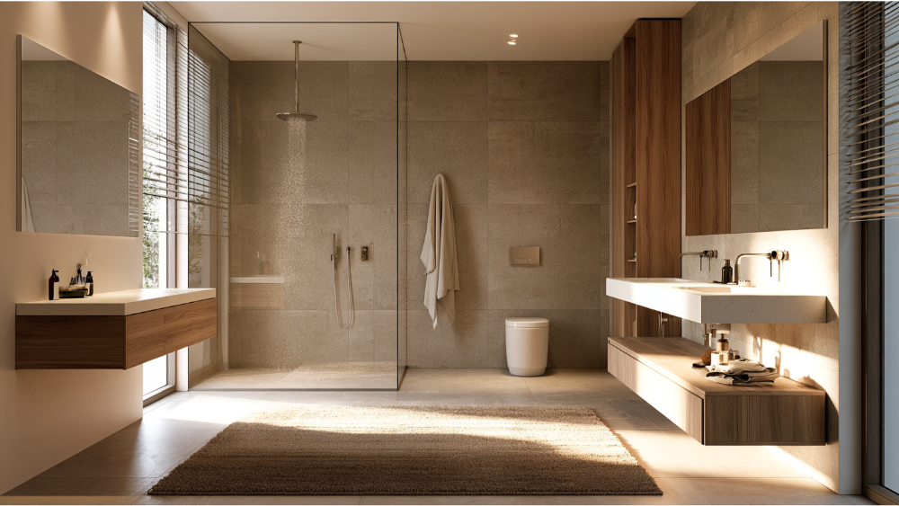 Contemporary Bathroom Remodel Ideas for a Warm, Functional Space