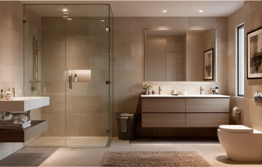 Contemporary Bathroom Remodel Ideas for a Warm, Functional Space