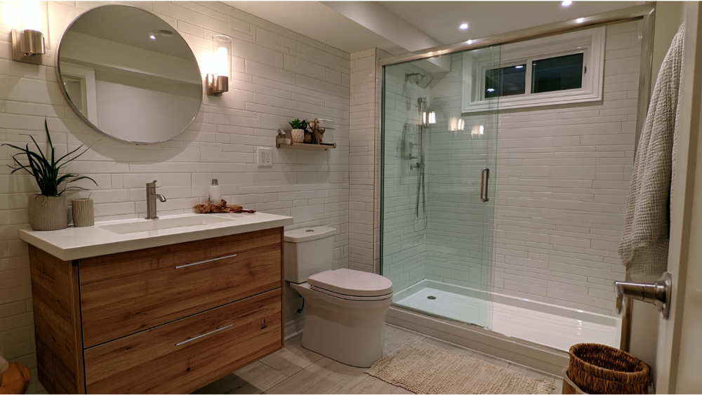 Does a Basement Bathroom Add Value, and Make Room for a Guest Suite?
