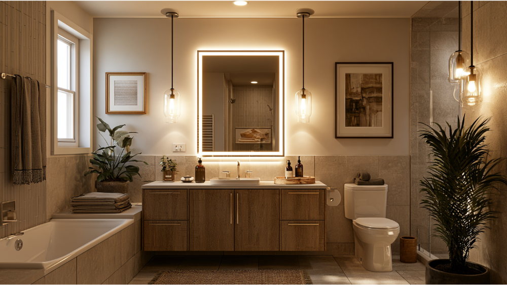 Lighting Lighted Mirrors, Sconces, and Why Layers Matter