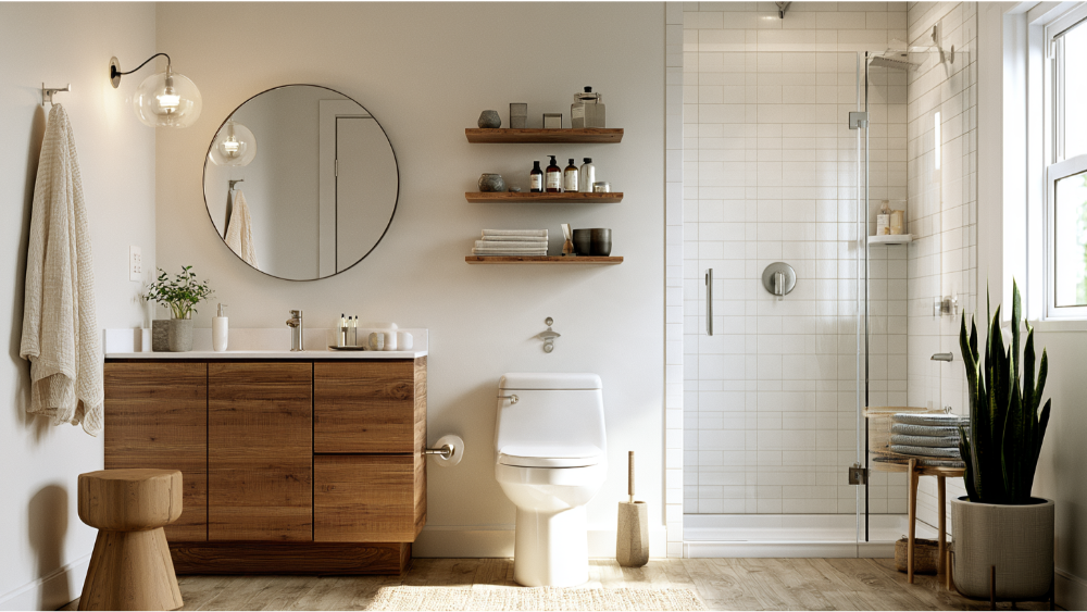 Small Bathroom Layout Ideas That Free Up Floor Space