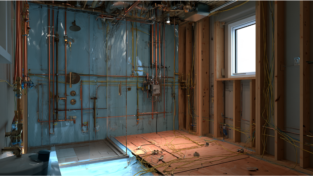 What Happens Behind the Finished Surface of a Bathroom Remodel