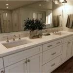 Double Vanity Bathroom Remodel How Much Space Do You Really Need