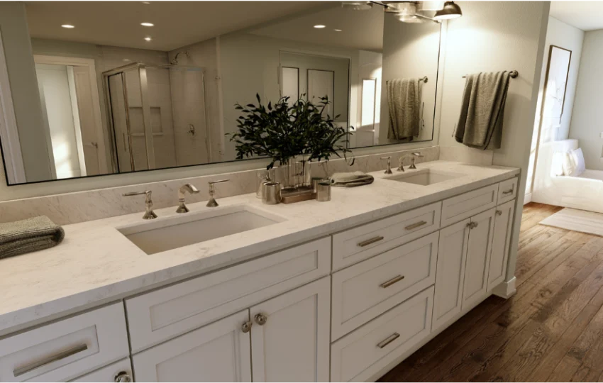 Double Vanity Bathroom Remodel How Much Space Do You Really Need